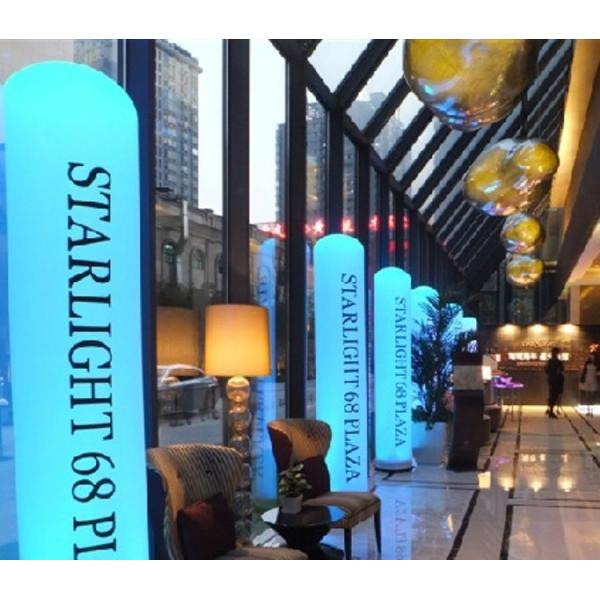 High Pressure Inflatable Lighting Decoration Lamp Holder Fan Easy To Use