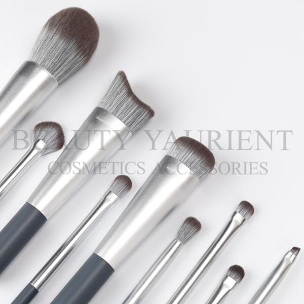 Luxury Matte Surface 9pcs High End Makeup Brush Kit Private Label Eco Friendly