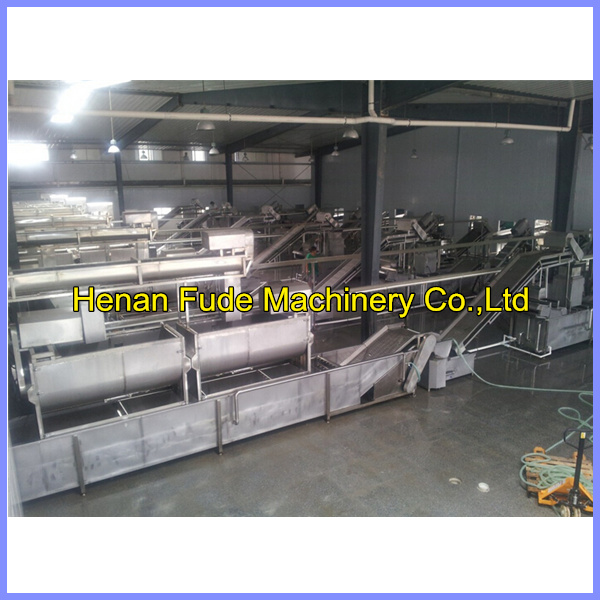 Garlic slices drying machine , dried garlic slices processing line