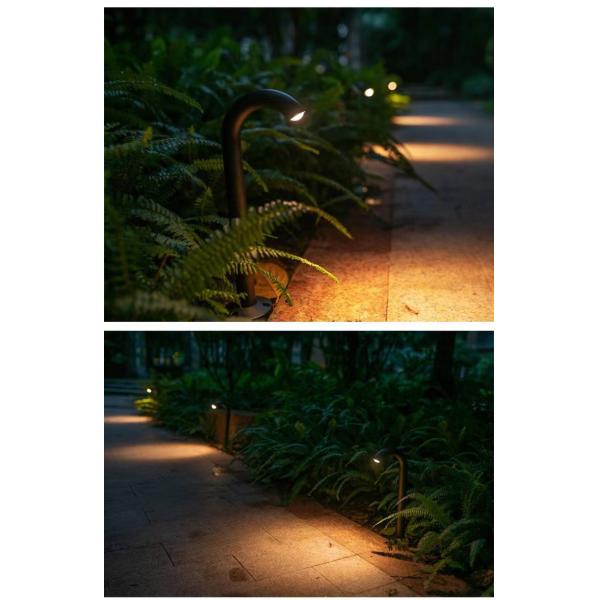IP65 LED Lawn Lamp 4000K Colour Temperature Bridgluxe Chip 0.9 PF