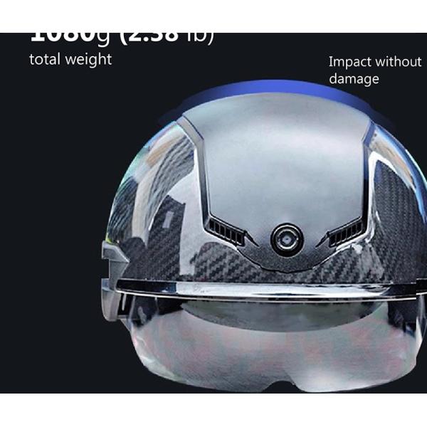 Rapid Emergency Response Smart Infrared Helmet Quick Temperature Check Intelligent