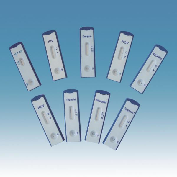 Whole Blood Tri Line Hiv Infectious Disease Rapid Test Kits Antibody Cassette