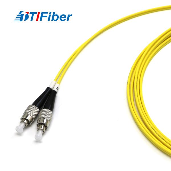 9/125 G652D G657A SC/UPC-FC/UPC Duplex Singlemode Fiber OPtic Patchcord