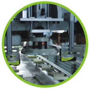 Plastic Handle Tin Can Making Machine For 5L Round Paint Bucket 5000A 35CPM