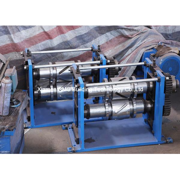 22 - Step PLC Control Steel C Purlin Roll Forming Machine With Full Auto Change Model 20m/min