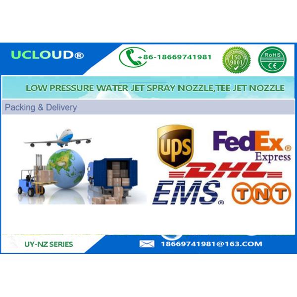 Low Air Pressure Vee Jet Misting System Nozzles With Wide Angle For Agricultural