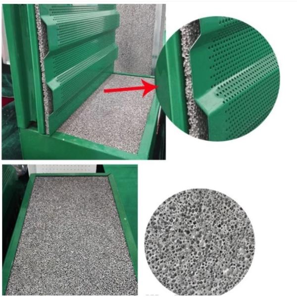 Highway Outdoor Noise Barrier Sound Absorbing Panel Corrosion Resistance