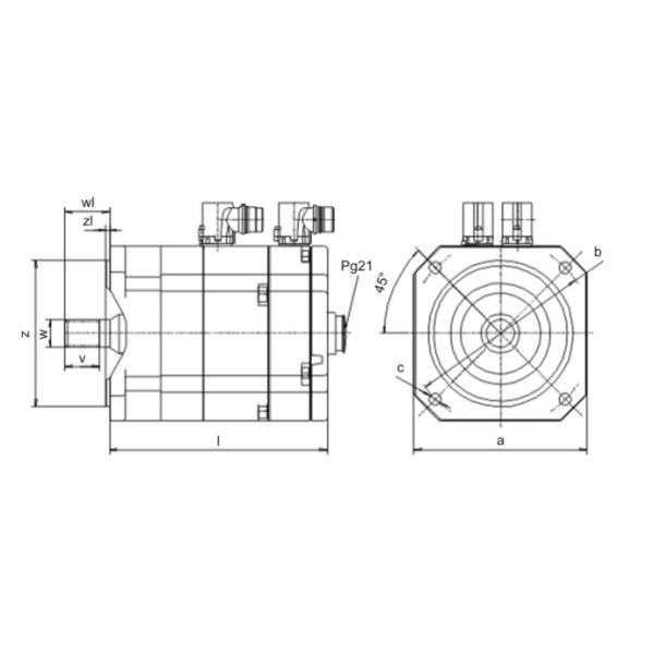 8.6kW Industrial Robot Components