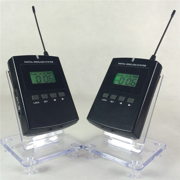 Wireless Two Way Digital Tour Guide System Audio Guide System For Teaching
