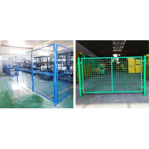 B55: Metal Wire Mesh Fence Warehouse Security Robot Safety Fencing Machine Guard Panel Workshop isolation network Workshop Safety Fence