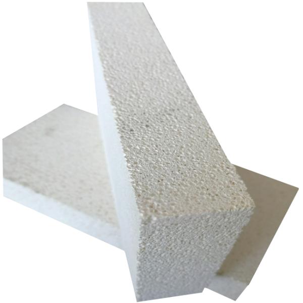 Low Thermal Conductivity White Mullite Brick with Material and Lightweight Design
