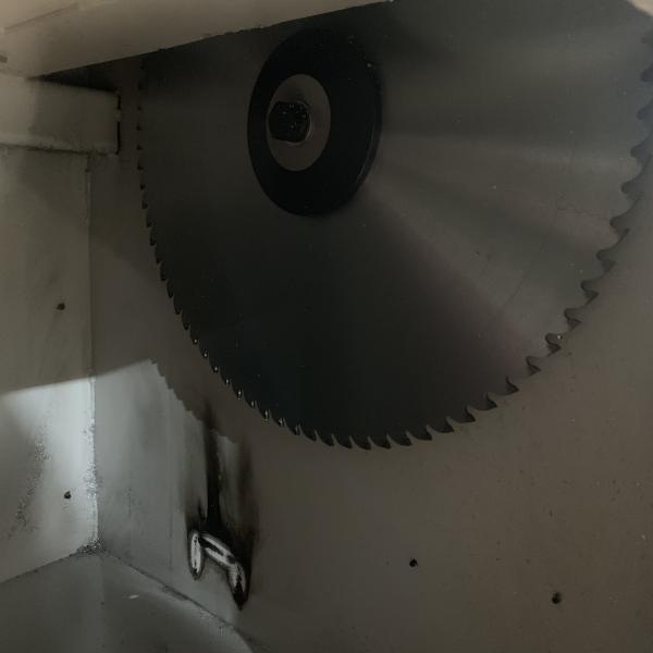 Aluminum Plastic Profiles Cutting CNC Table Circular Saw Machine Polyamide Strip Cutting Equipment