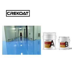 China Reducible Water Based Floor Coating / Fast Drying Concrete Paint Adhesion TDS wholesale
