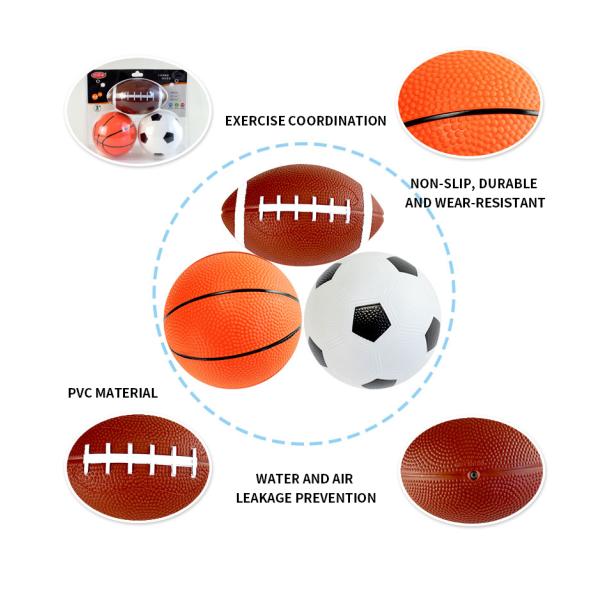 Waterproof Antiwear Children Sports Ball , Lightweight Soccer Ball Beach Ball