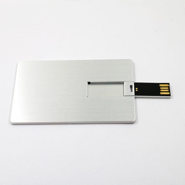 Metal 2.0 Credit Card Usb Drive 16GB 32GB UDP Flash Chips full Memory