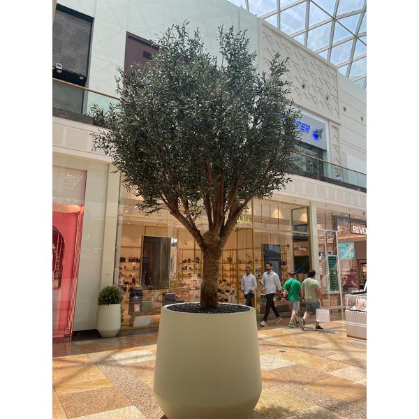 Factory Price Large Artificial Olive Tree, a Large Ornamental Fiberglass Tree for Indoor Restaurants and Shopping Malls