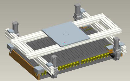 Industrial Palletizing Robot With Bag Gripper For Sandbags Cement Bags Flour Bag Palletizer