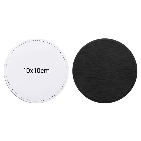 Sublimation Coaster Blanks Round And Square Leather Coasters Custom Print Sublimation Coasters