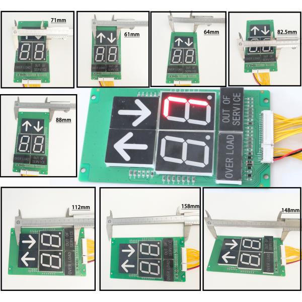 Factory Direct Sale Parallel 7-Segment Display Elevator Lift Parts Display for COP