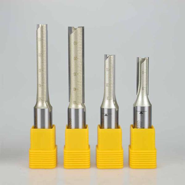 ARDEN Flush Trim Bit Wood Turning Carbide Woodworking Cutting Tools Double-Edged Metric Straight Knife Milling Cutter
