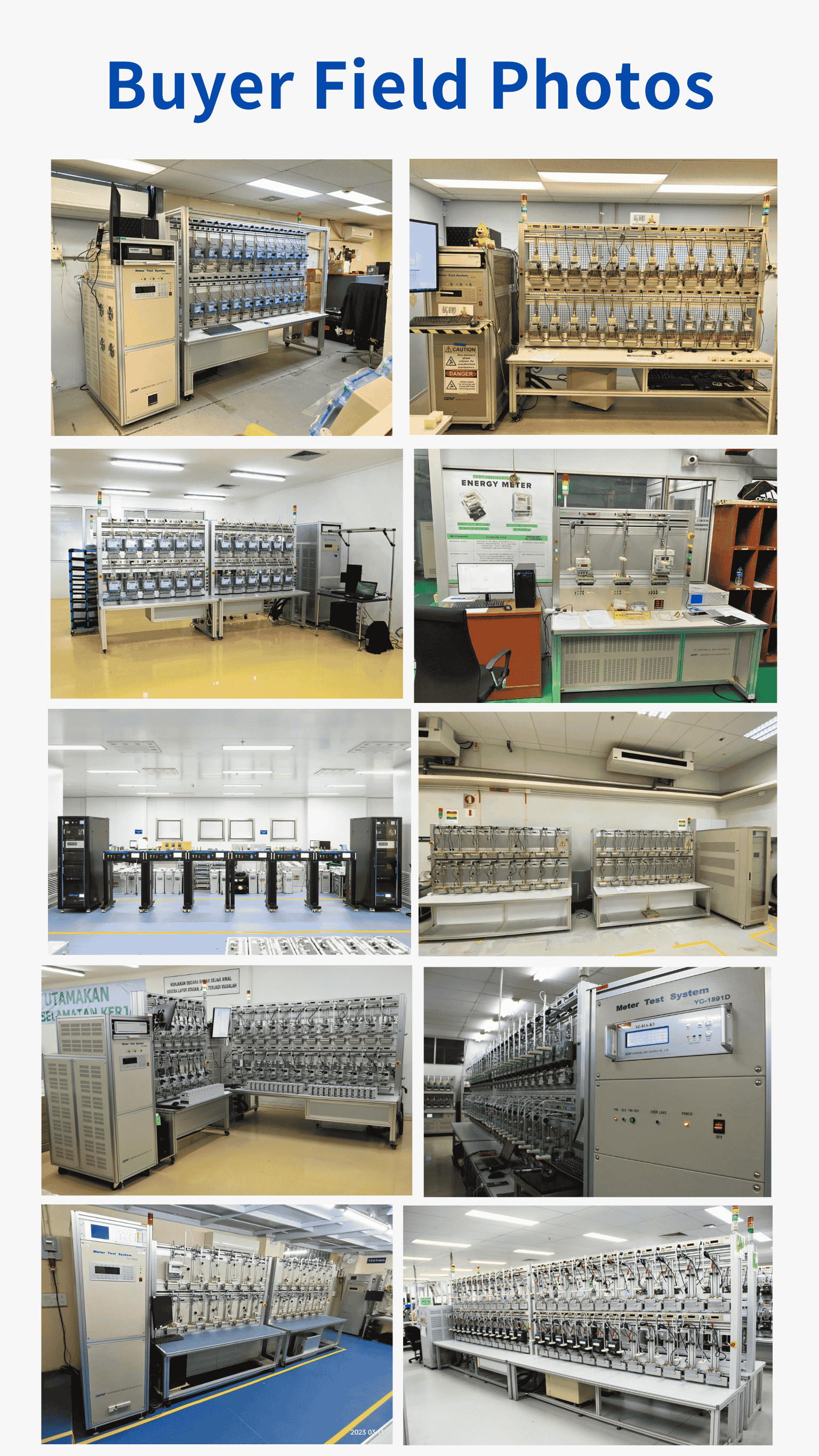 Full Automatic Three Phase Meter Test Bench With ICT