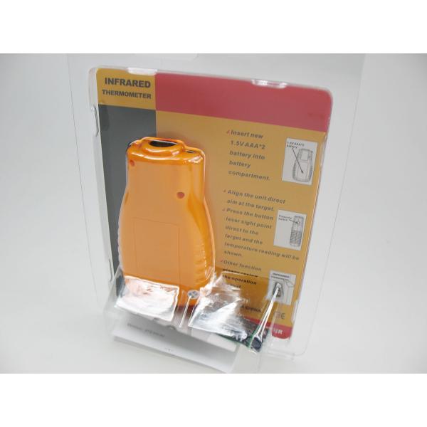 New Mini LCD Non-contact Digital infrared thermometer pocket laser temperature thermometer -32~280C (-26~536F) 500ms