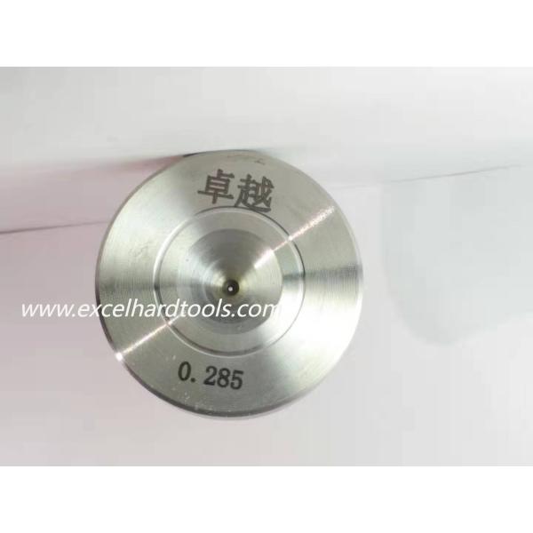 0.285mm round hole Polycrystalline Diamond wire drawing die for metal wire drawing