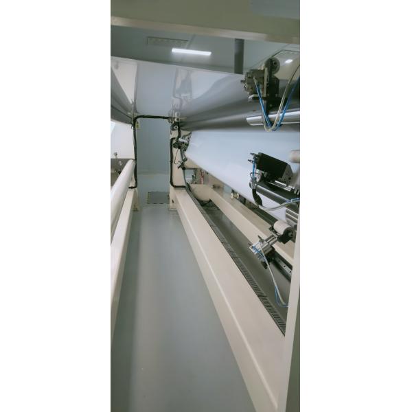 Digital PLC Control 3 Phase 650mm Roll Rewinding Machine , Slitter Rewinder Machine