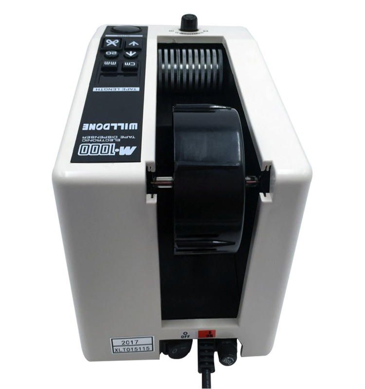 Electric Automatic Gummed Tape Dispenser , Automatic Taping Machine Simple Design