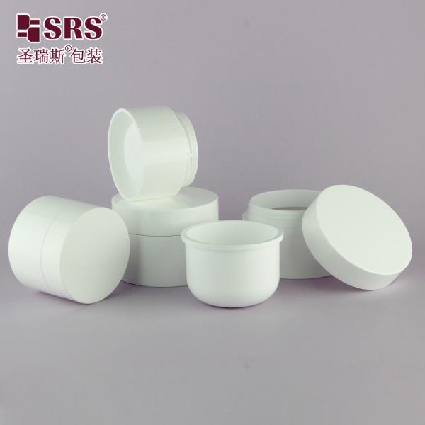 Eco friendly 50ml 100ml PP Plastic jar with replaceable design