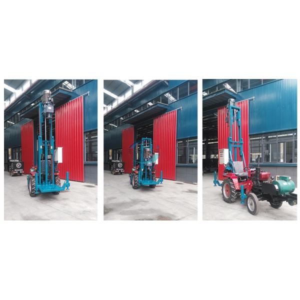 lowest price trailer type core drilling rig AKL-120T water well drilling machine