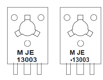 MJE13003 Tip Power Transistors NPN Silicon Material Triode Transistor Type