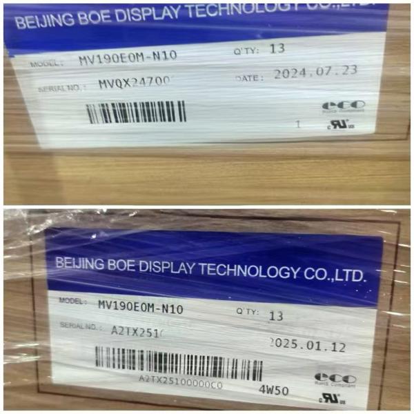 BOE 19Inch Desktop LCD Display Panel MV190E0M-N10 1280x1024Pixels FHD 86PPI lcd tablet 30pin