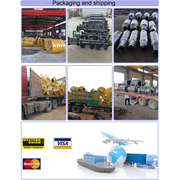 150mm Kelly Box Hard Rock Drilling Tools With Tungsten Carbide Bit