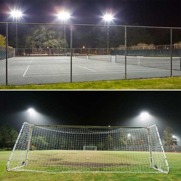 150W Modular Outdoor LED Flood Lights Led Floodlights For Tennis Courts 5 Years Warranty