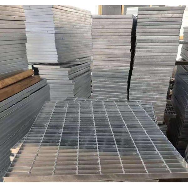 Q235 Galvanized Steel Round Metal Drain Grates Bar Panels Customized