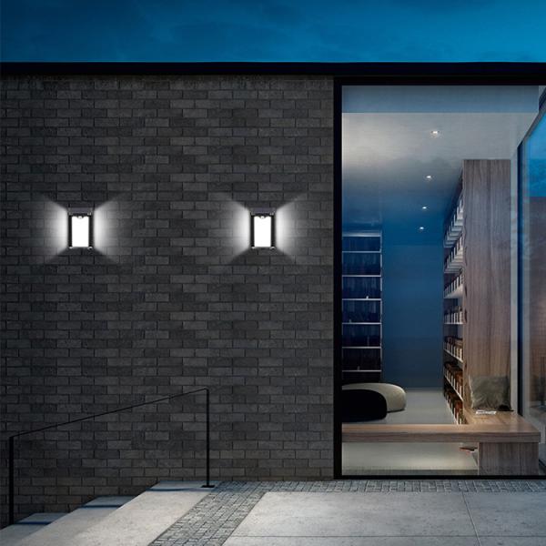 ROHS Outdoor Solar Wall Lantern Light With 3.7V/1200mAH Battery 59*55.4*42.5cm