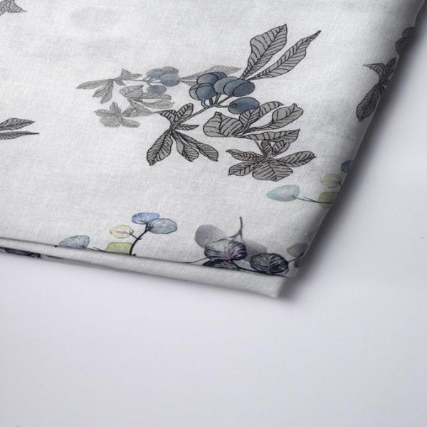 30% Ramie 70% Cotton Heat Transfer Printing Patterned Linen Fabric Home Textile