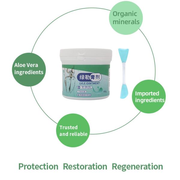 Lvle Qintment Green 450G Healing Hoof Cream Repairs And Regenerates Hooves 30-45 Applications