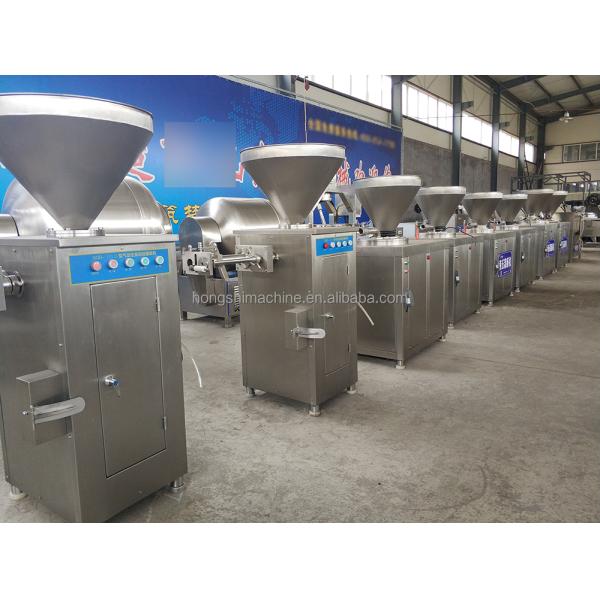 Electric High Quality Meat Sausage Filling Stuffing machine Automatic Pneumatic Quantitative Sausage Stuffer Twister Machine