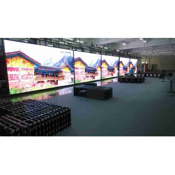 Rear Maintenance Super Slim SMD3535 Rgb Led Screen Big Massive Video Wall Show