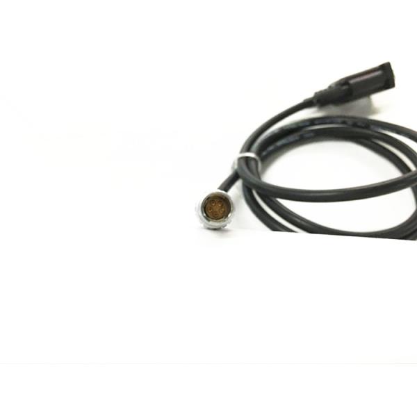 Data Cable DB-9 female to 5 Pin Aviation Connector for Leica 500 Series GPS to PC