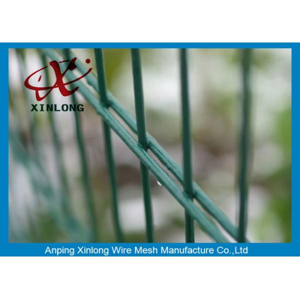 6x6 Reinforcing Welded Ornamental Double Loop Wire Fence With CE Certifcate