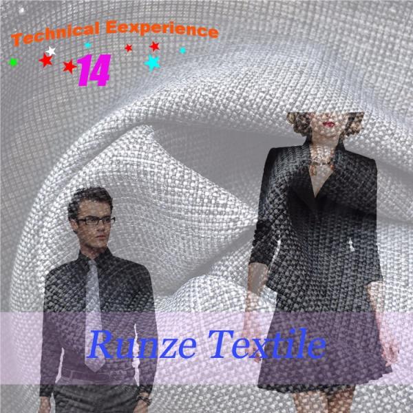 TC Fabric Double 45S Polyester Cotton Blended Yarn Plain Shirting Fine Canvas Cloth