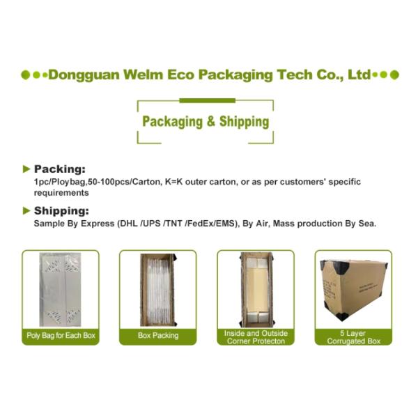 Disposable Rigid Fried Chicken Boxes Kraft Sandwich Box For Take Away Food Packaging