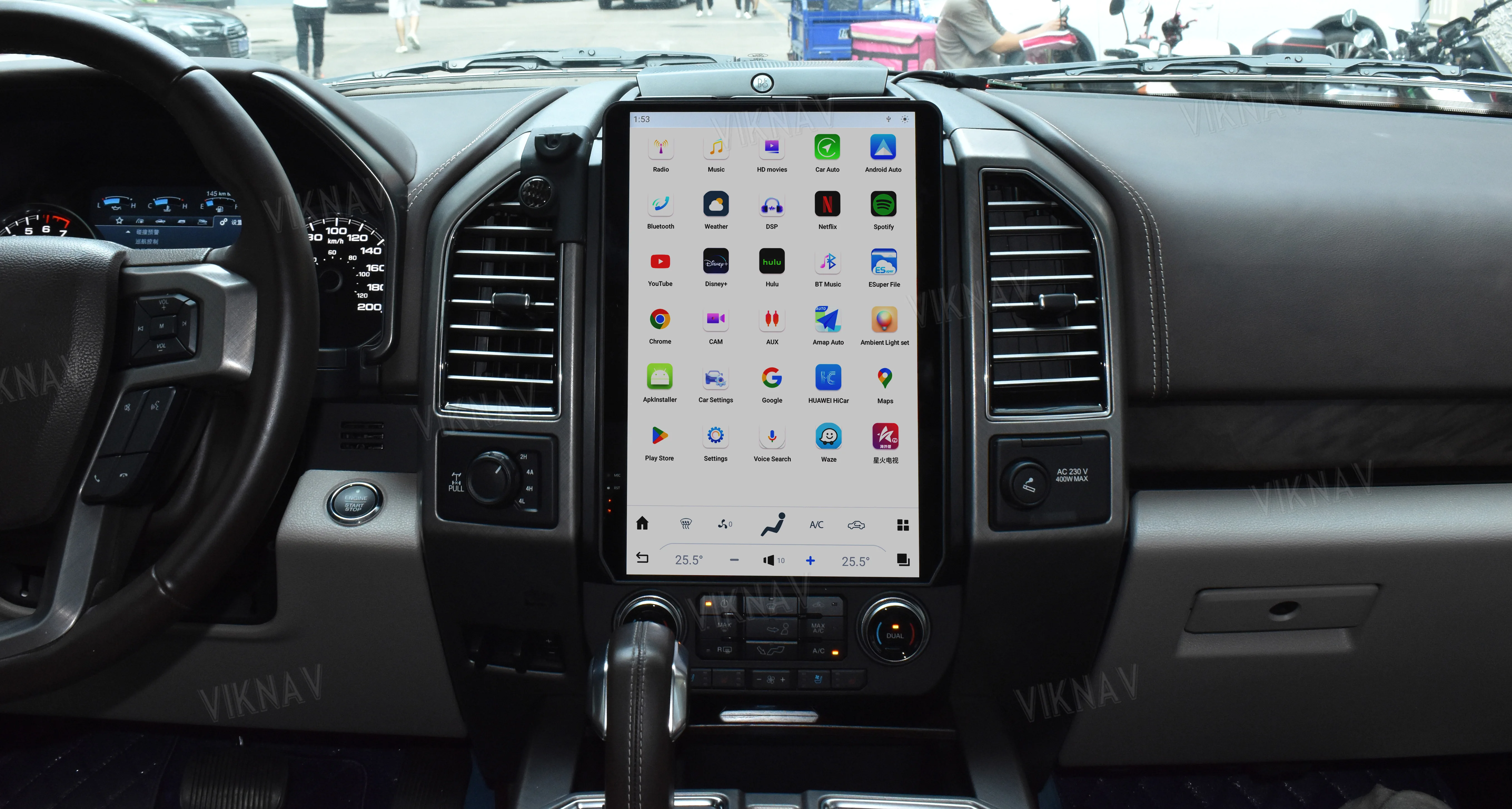 VIKNAV 14.4 " Android Car Radio For Ford F250 F350 F450 2015-2020 Carplay Android Auto