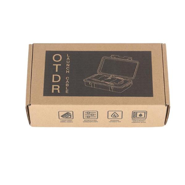 Customized Single Mode SC FC ST LC APC UPC Fiber Optic OTDR Launch Cable Box