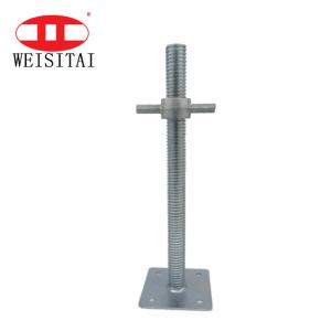 China CMA ISO Adjustable Ladder Scaffolding Jack Base wholesale