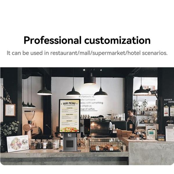 Customizable Logo All-in-One POS Systems for Gas Station Pharmacy Supermarket Retail and Restaurant 21.5 Inch Screen Size
