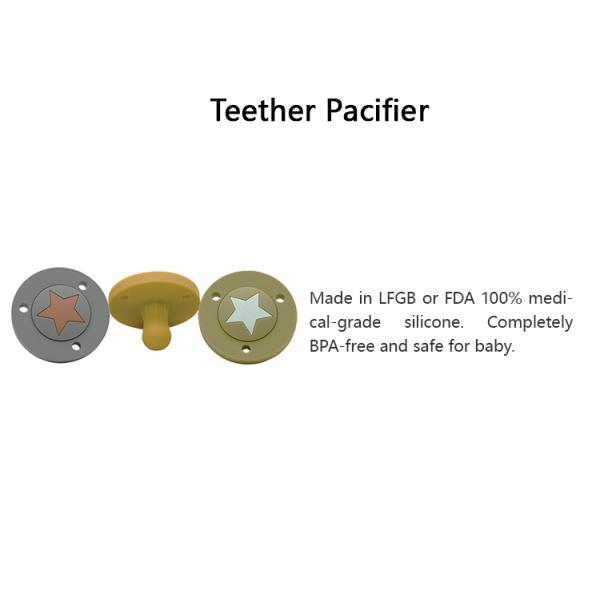 17g Silicone Baby Pacifier